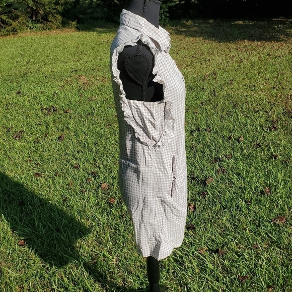 Checkered Quicksilver mini dress EUC medium - Picture 2 of 6